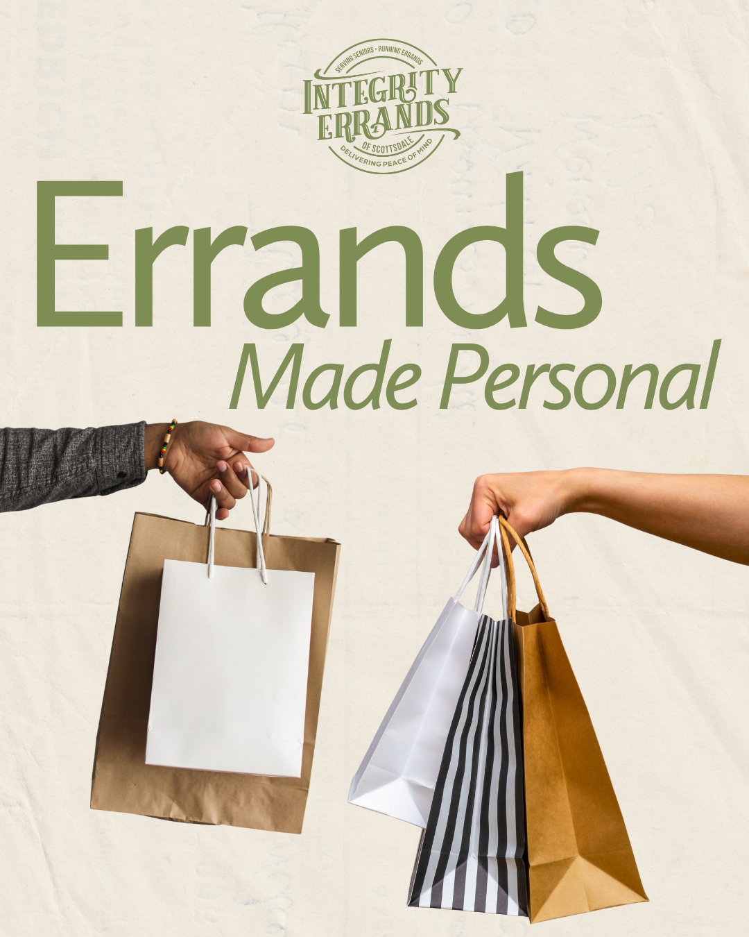 Personal services creative produced by Social DFY